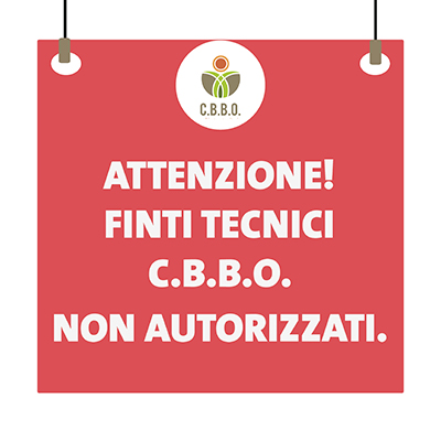 Attenzione: presunti tecnici/dipendenti C.B.B.O. non autorizzati 