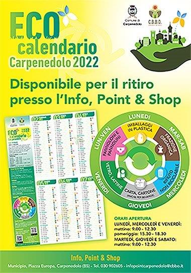 RITIRO ECOCALENDARIO 2022- CARPENEDOLO