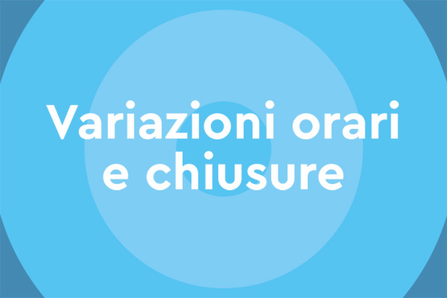   VARIAZIONE ORARI E CHIUSURE PUNTOECO, SPORTELLI TARI E UFFICI C.B.B.O