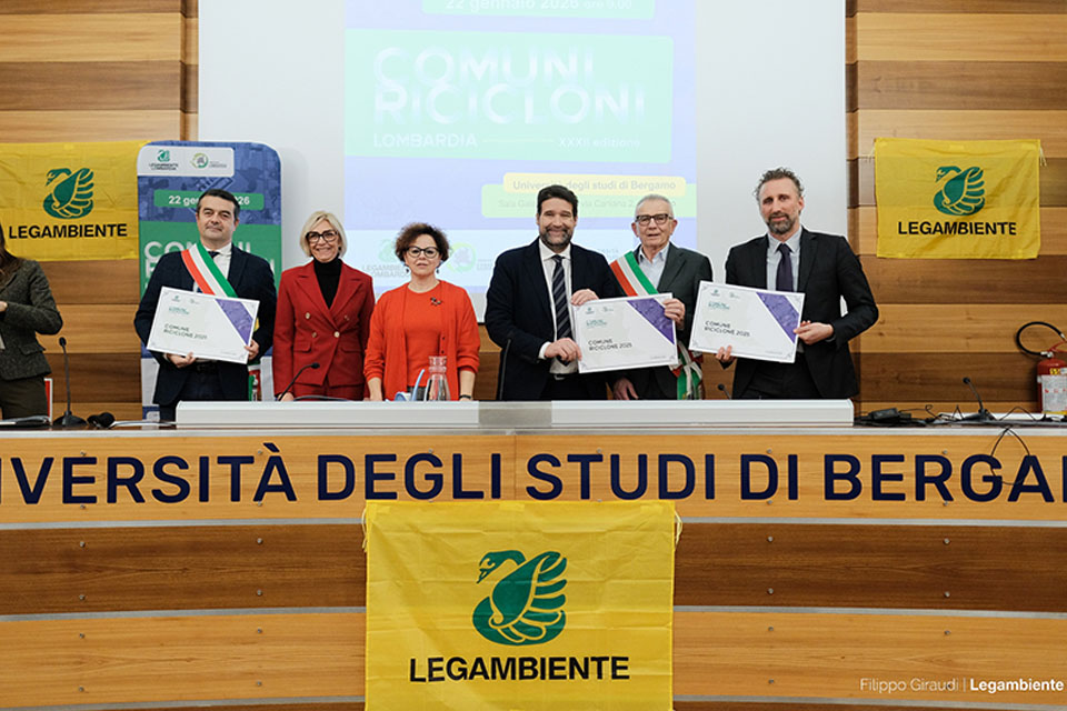 ACQUAFREDDA È IL COMUNE PIÙ RICICLONE DELLA LOMBARDIA